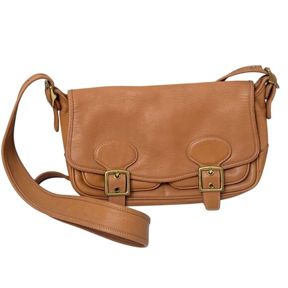 COACH Legacy Field Tan Handbag Leather Shoulder Messenger Crossbody Bag 9128 - Picture 14 of 16